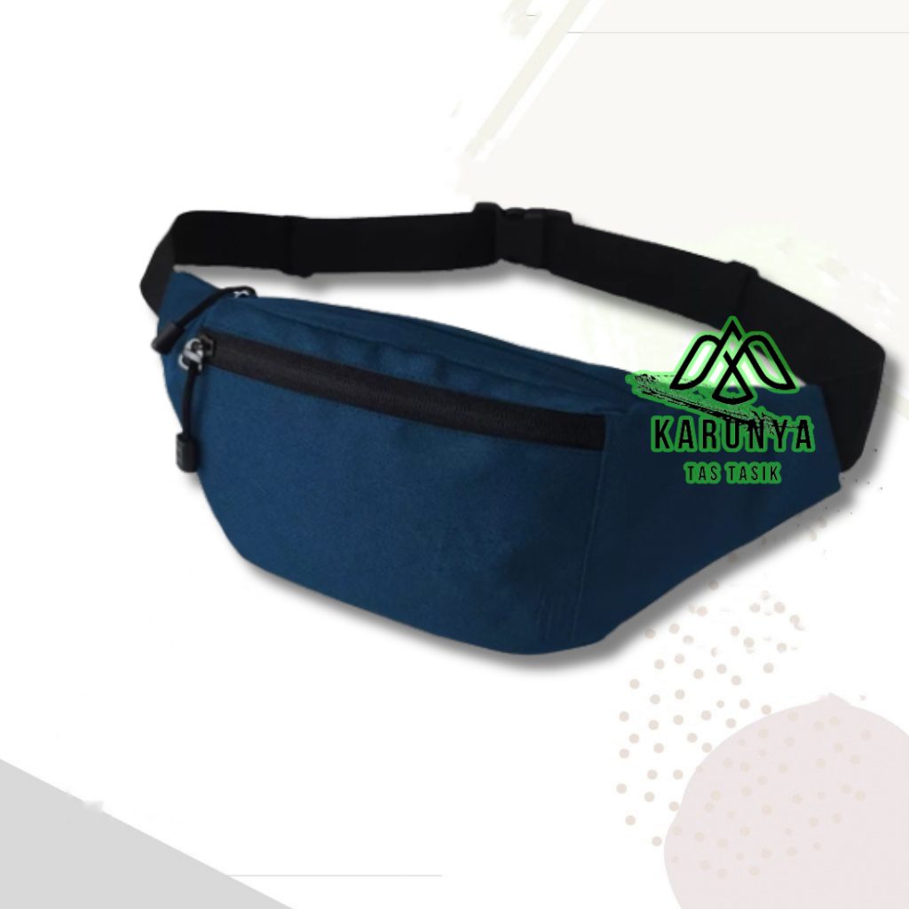 Karunya Tas Tasik - tas selempang / slingbag pria wanita warna navy