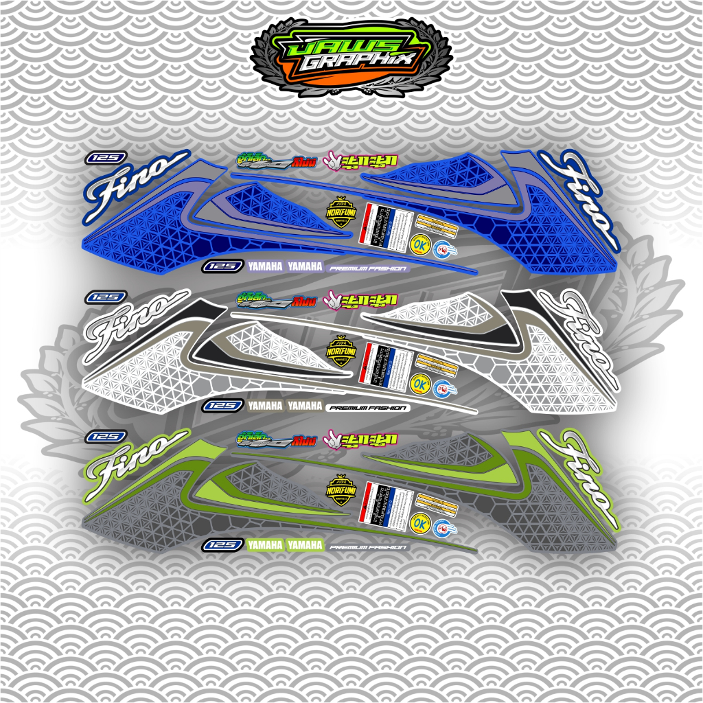 STRIPING FINO YMJET FI fino 125 2016 deluxe