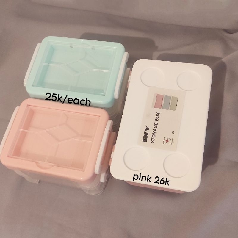 Two Layer Storage Box Mr DIY Photocard PC