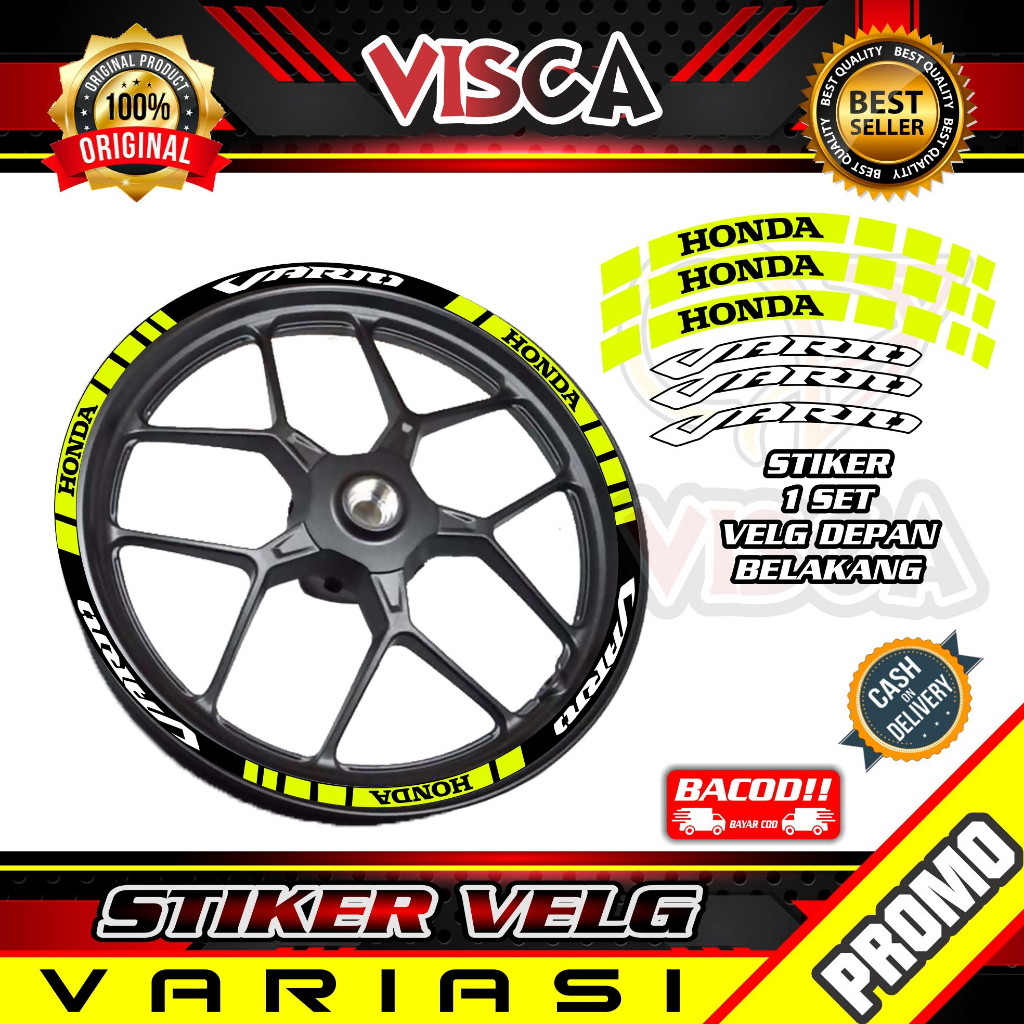 Stiker Velg List Velg Motor Stiker Velg Sticker Velg Vario Simple