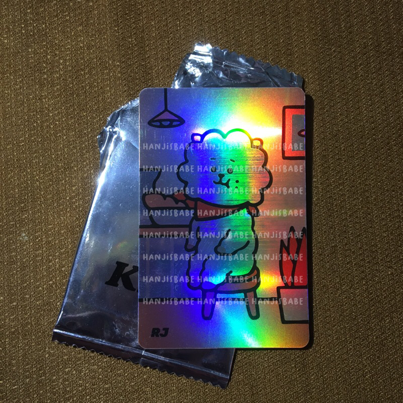 Photocard BT21 x KFC Offcial (RJ)