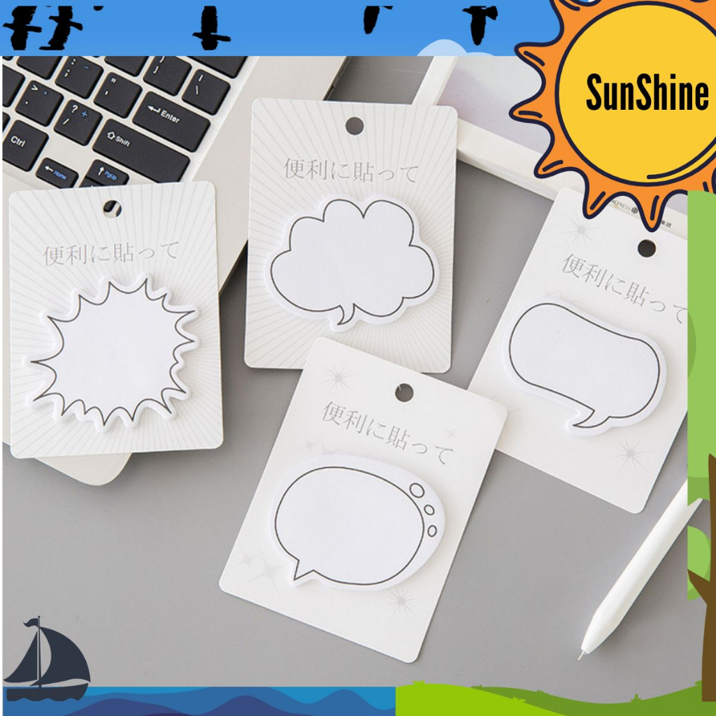 

✨ Sunshine Fancy ✨ Sticky Note / Kertas Memo Motif Dialog AT0072