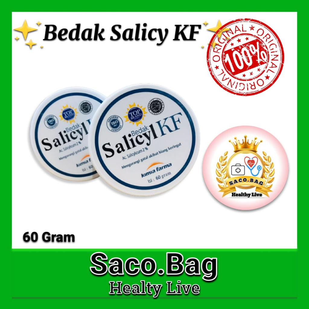 Bedak Salicyl KF | Bedak Gatal | Salicyl KF