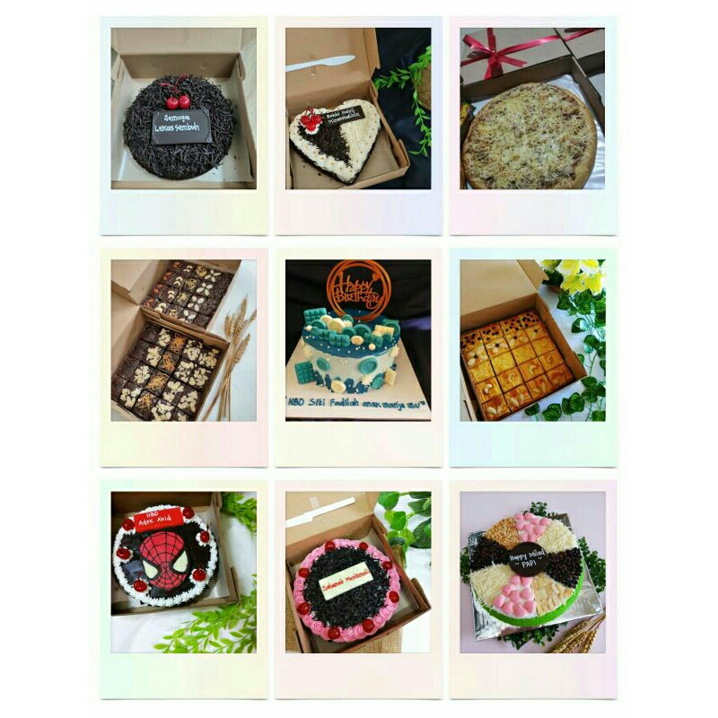 

Kue tart & Brownies Panggang /spesial