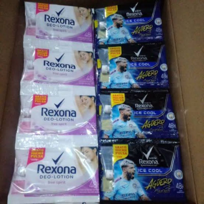 rexona deodorant renteng isi 12pc
