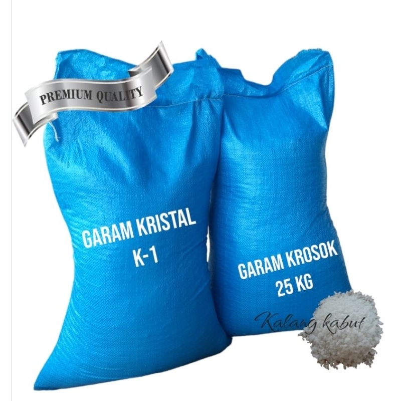 

Garam krosok - Garam kristal - Garam kasar non yodium - 25 kg
