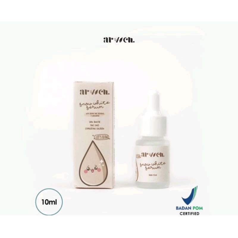 SNOW WHITE SERUM ARVVEN/SERUM TERMURAH/SERUM TERBAIK/ARVVEN PROMO