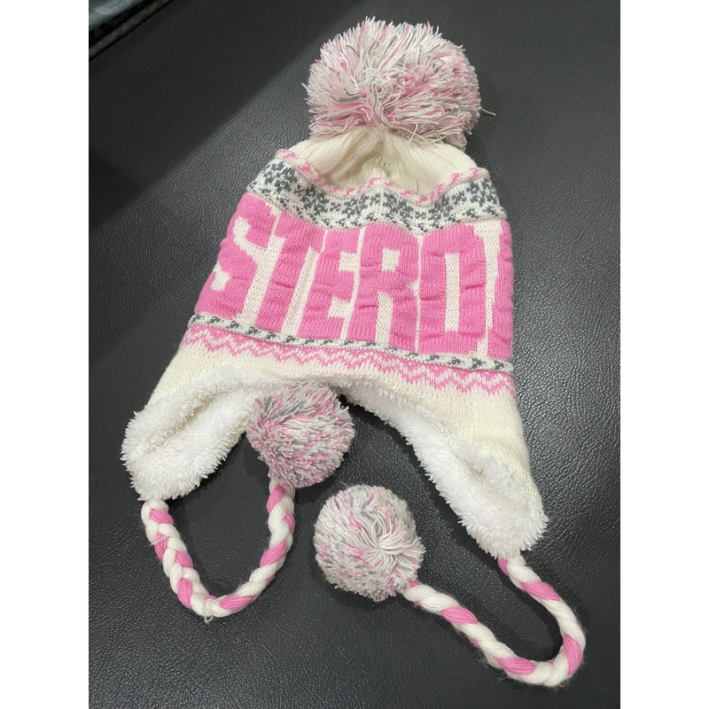 topi rajut amsterdam anak perempuan