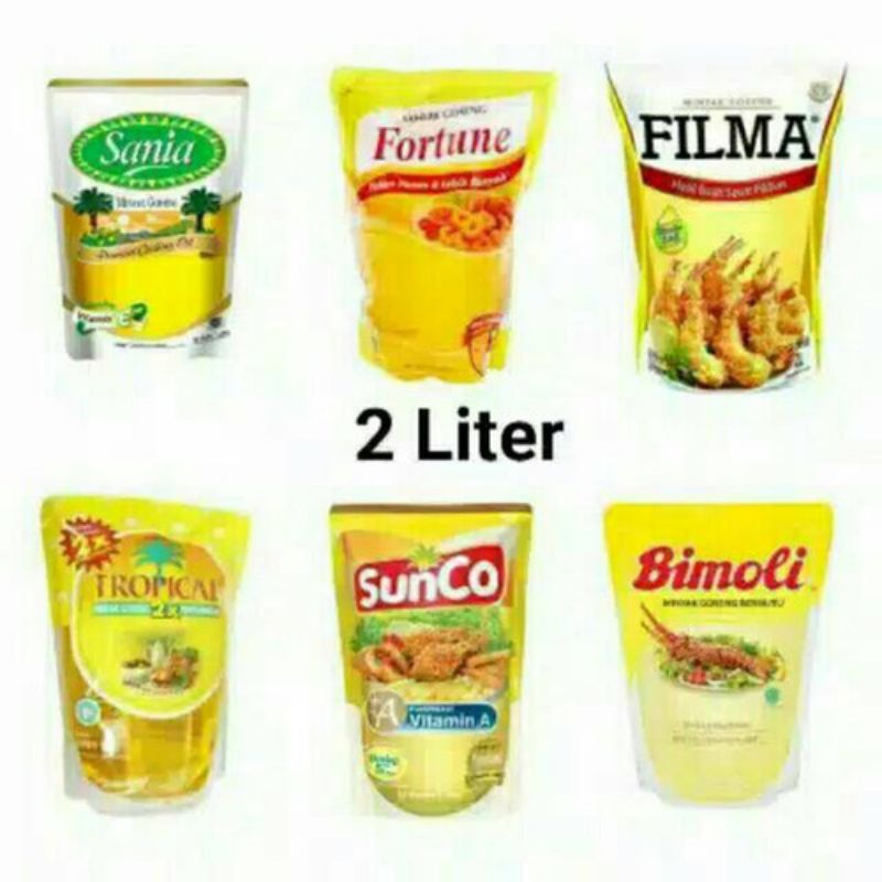 

Minyak goreng 2 liter