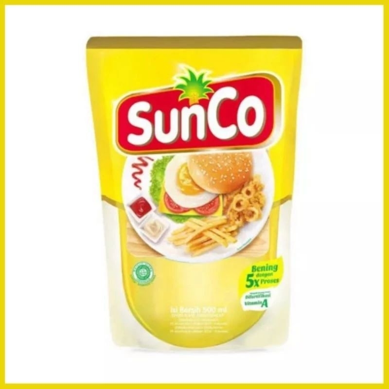 

Minyak goreng Sunco 1lt