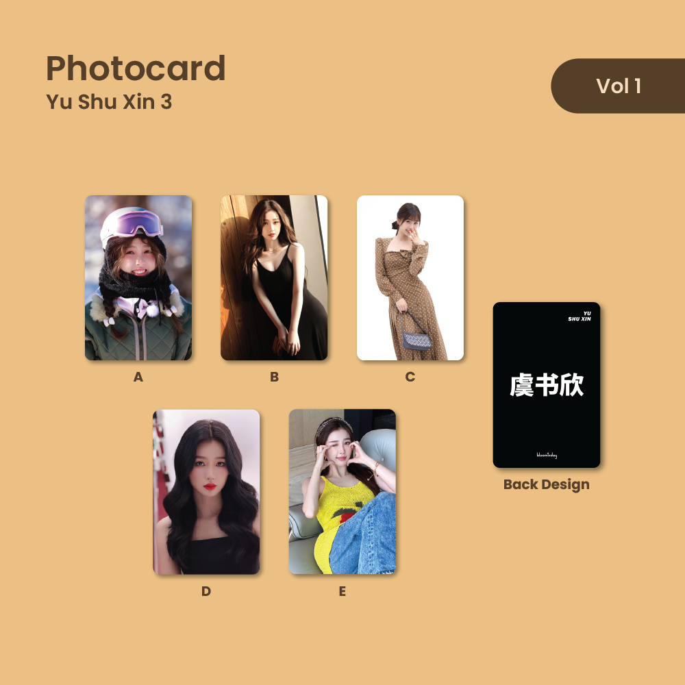 Yu Shu Xin / Esther Yu 3 Unofficial Photocard