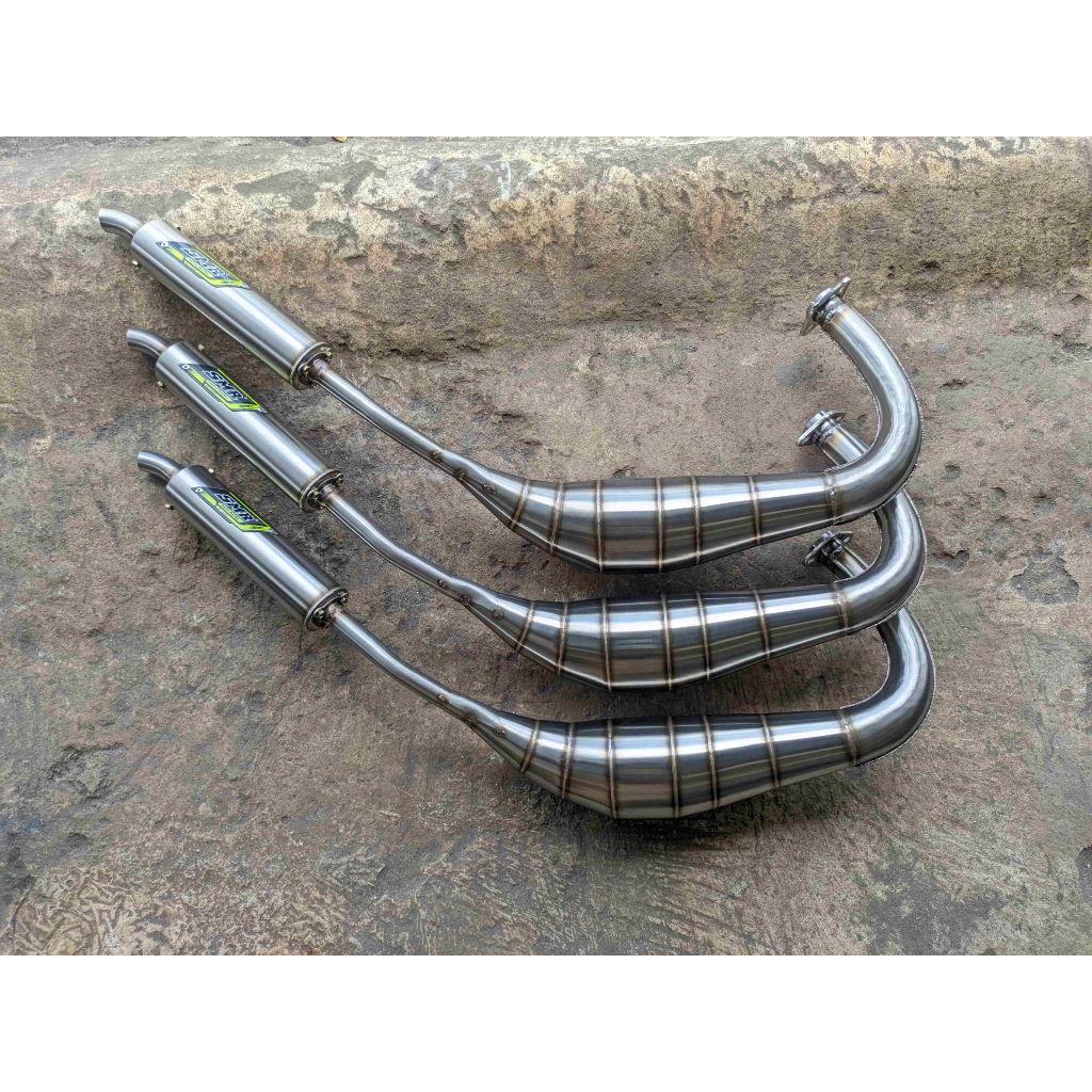 Knalpot Rxking SMR PDK Scorpio Repsol Full Stenlis Steel