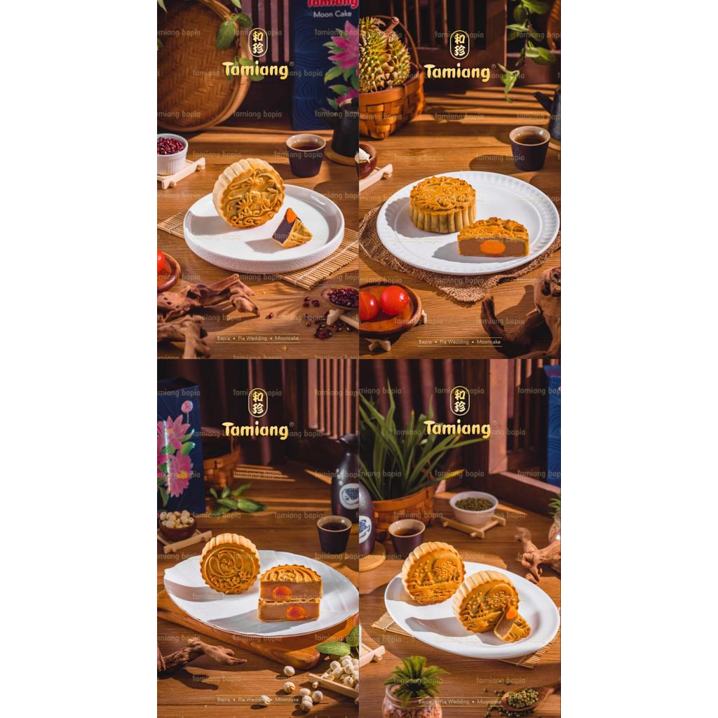 

Mooncake Mix 4 Rasa (Durian,Lienyong,K.Hitam, K.Putih)