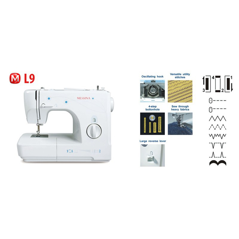 Mesin Jahit MESSINA London L9