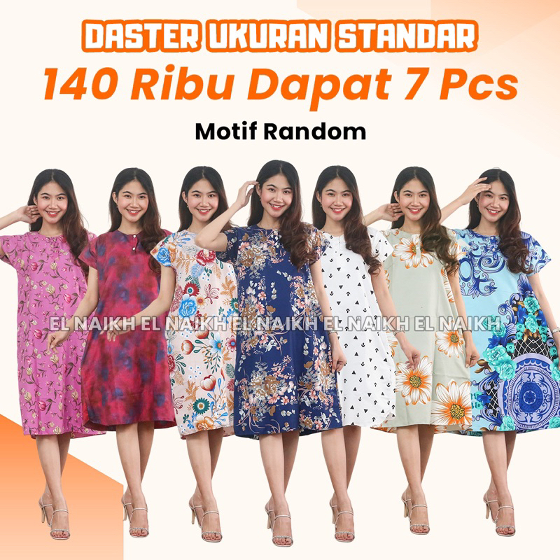 Termurah Daster 140Ribu Dapat 7 Pcs | Daster 100 Dapat 7 | Daster Kekinian 100Ribuan Dapat 7 Pcs | D