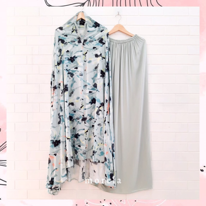 Mukena Rayon Premium | Dewasa Jumbo | Sunrise Basic | “Morela”