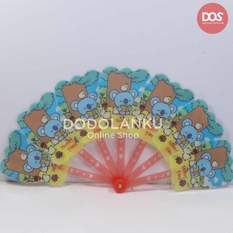 Kipas Lipat Pendek/Kipas Lipat Karakter