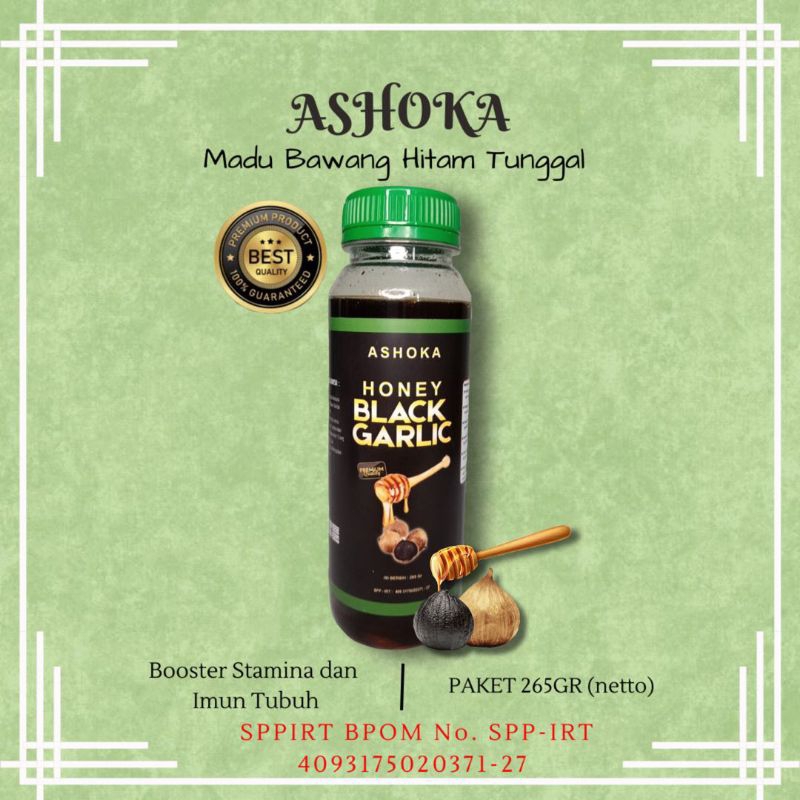 

Ashoka Honey Black Garlic / Madu Bawang Hitam Tunggal