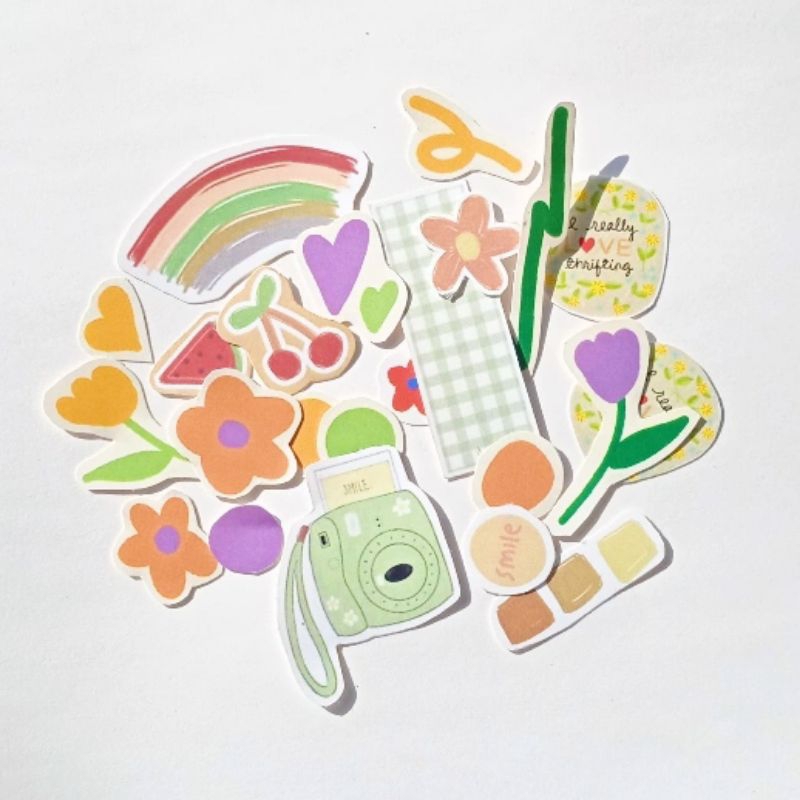 

sticker mini aesthetic (20pcs)