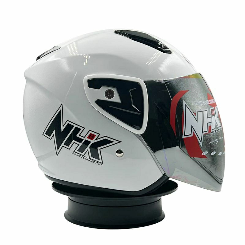 HELM NHK R7 SOLID WHITE