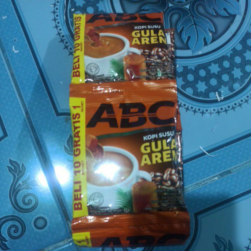 

Kopi ABC Susu Gula Aren @27g (11pcs)