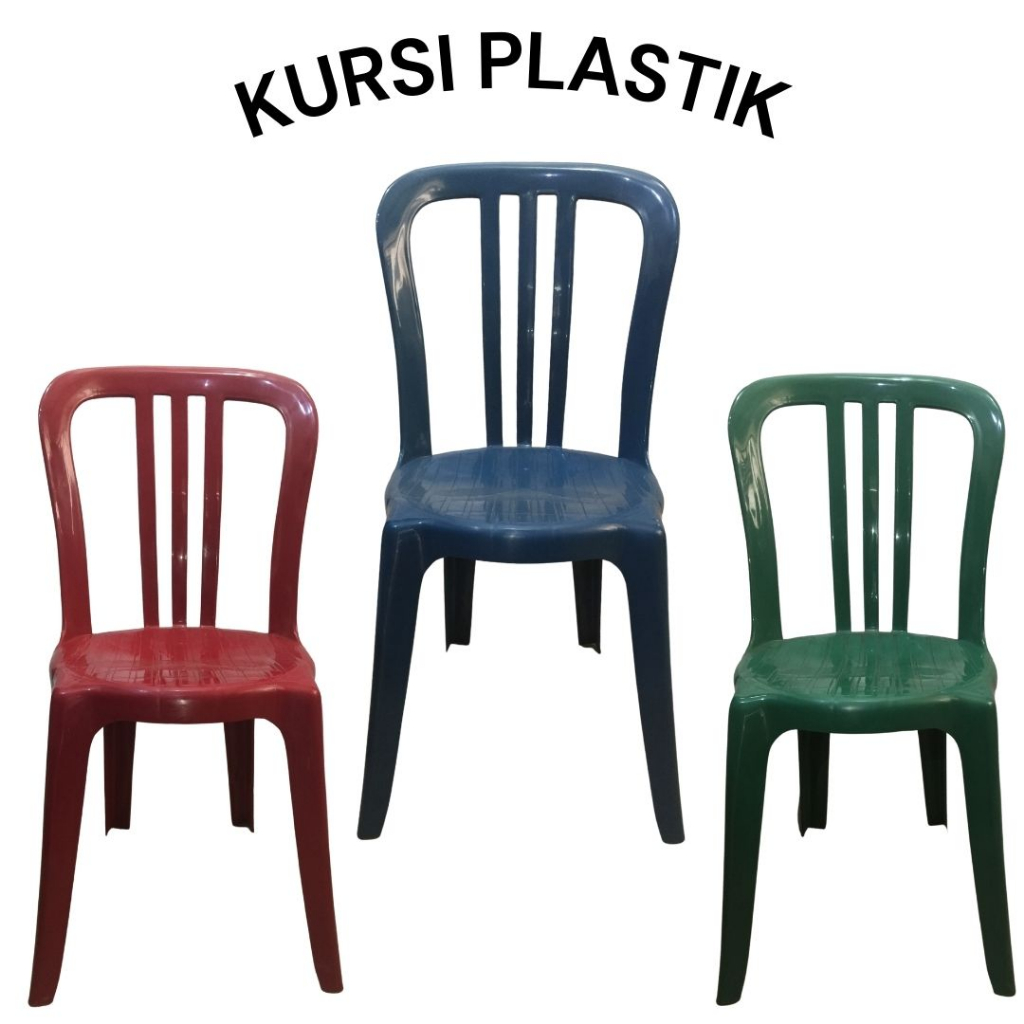 Kursi Sandaran Plastik - Kursi Plastik - Kursi Kondangan - Kursi Hajatan - Kursi Plastik Murah - Kur