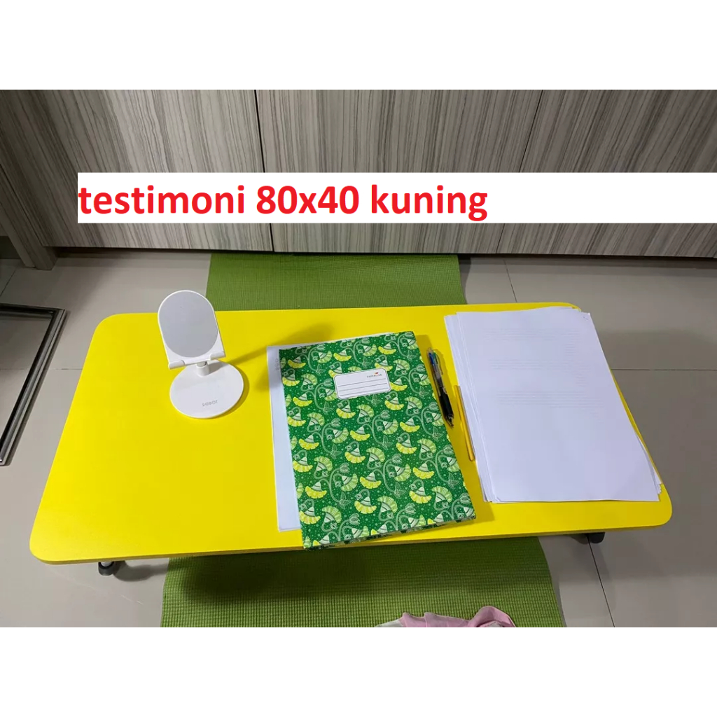 PROMO MEJA LIPAT JUMBO Meja laptop lipat 80*40 /60*40tinggi 26cm-3