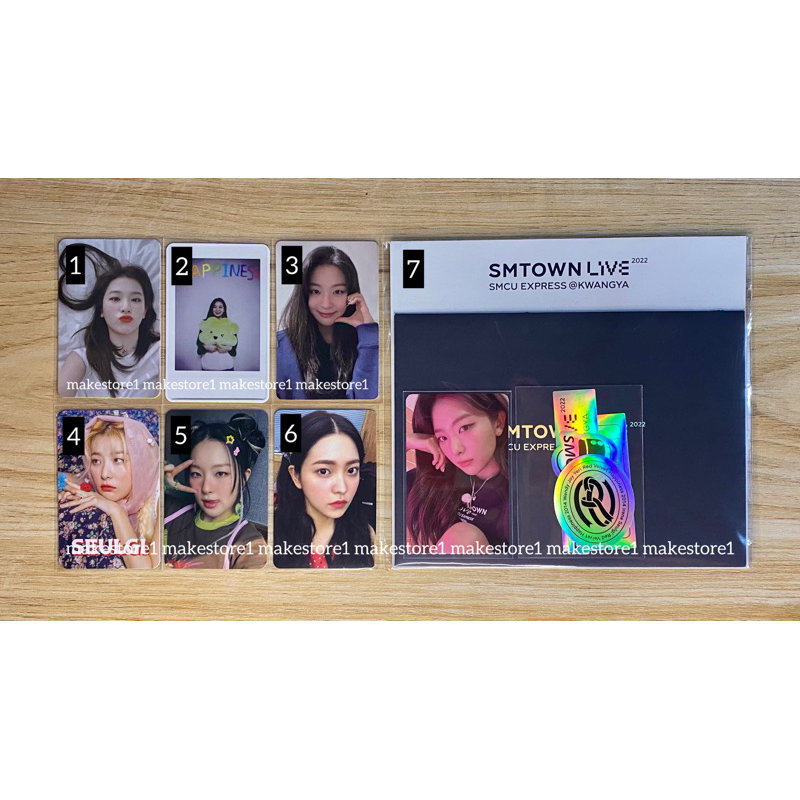 pc red velvet seulgi artbook love happiness sappy japan pob birthday muplant musicplant yeri summag 