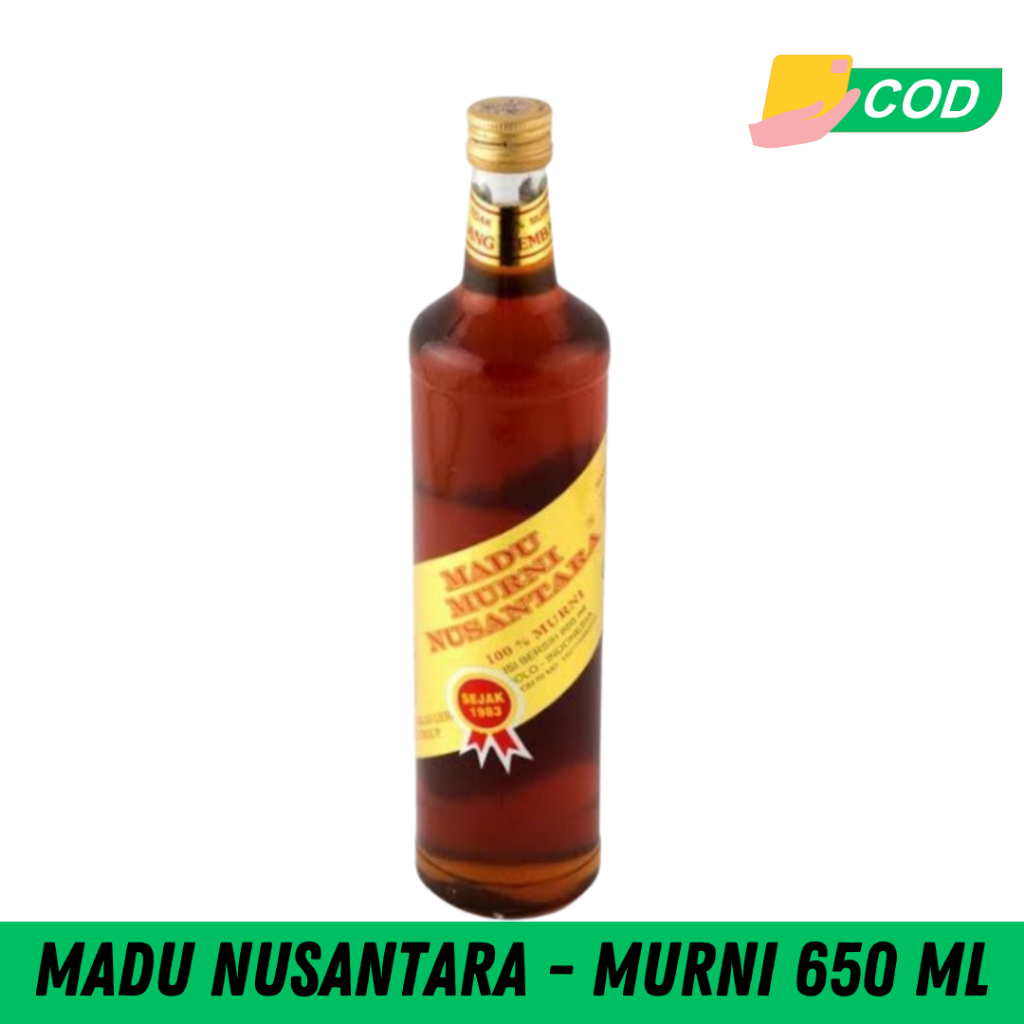 

MADU MURNI 650 ML - MADU MURNI ORIGINAL - MADU ASLI - MADU NUSANTARA - MENAMBAH STAMINA TUBUH