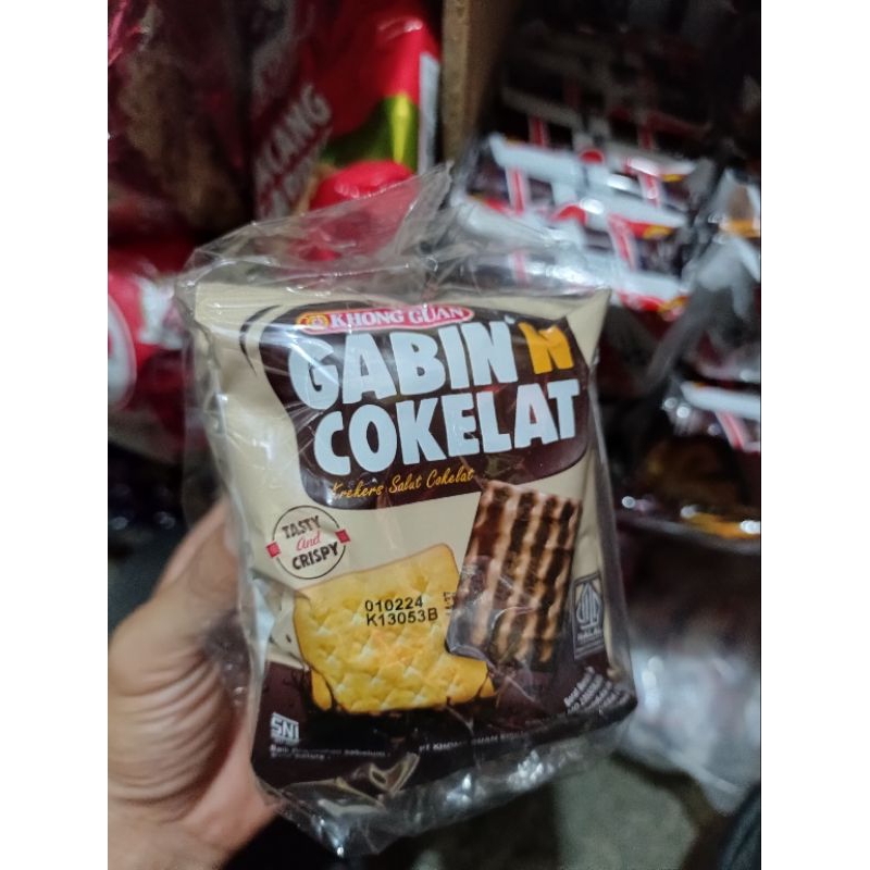 

wafer nissin gabin'n cokelat isi 10 pcs