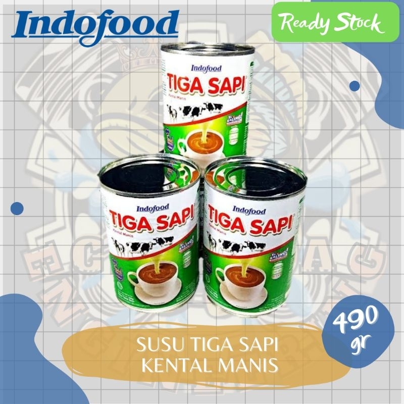 

Susu Indofood TIGA SAPI Kental Manis 500g Kaleng Besar