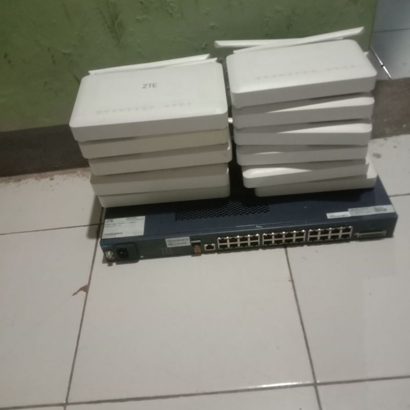 Router ZTE dan Router Huawei bekas indi