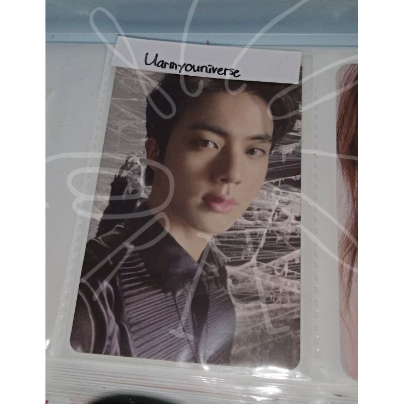[OFFICIAL] Photocard Seokjin Jin BTS Blackswan MOTS7 versi 2