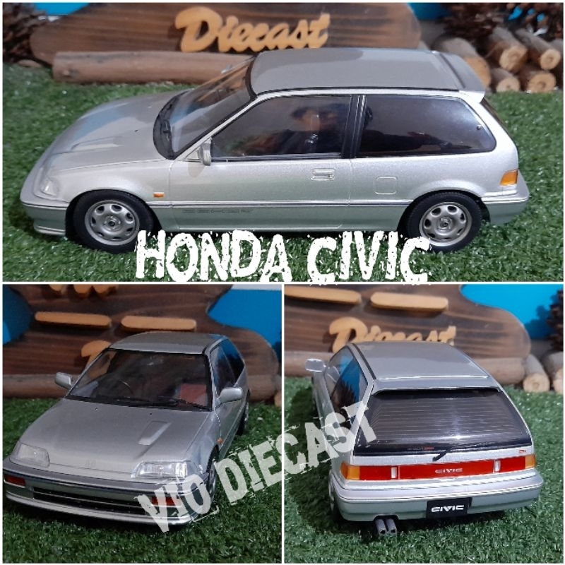 Diecast Miniatur Honda Civic Nouva skala 1:18