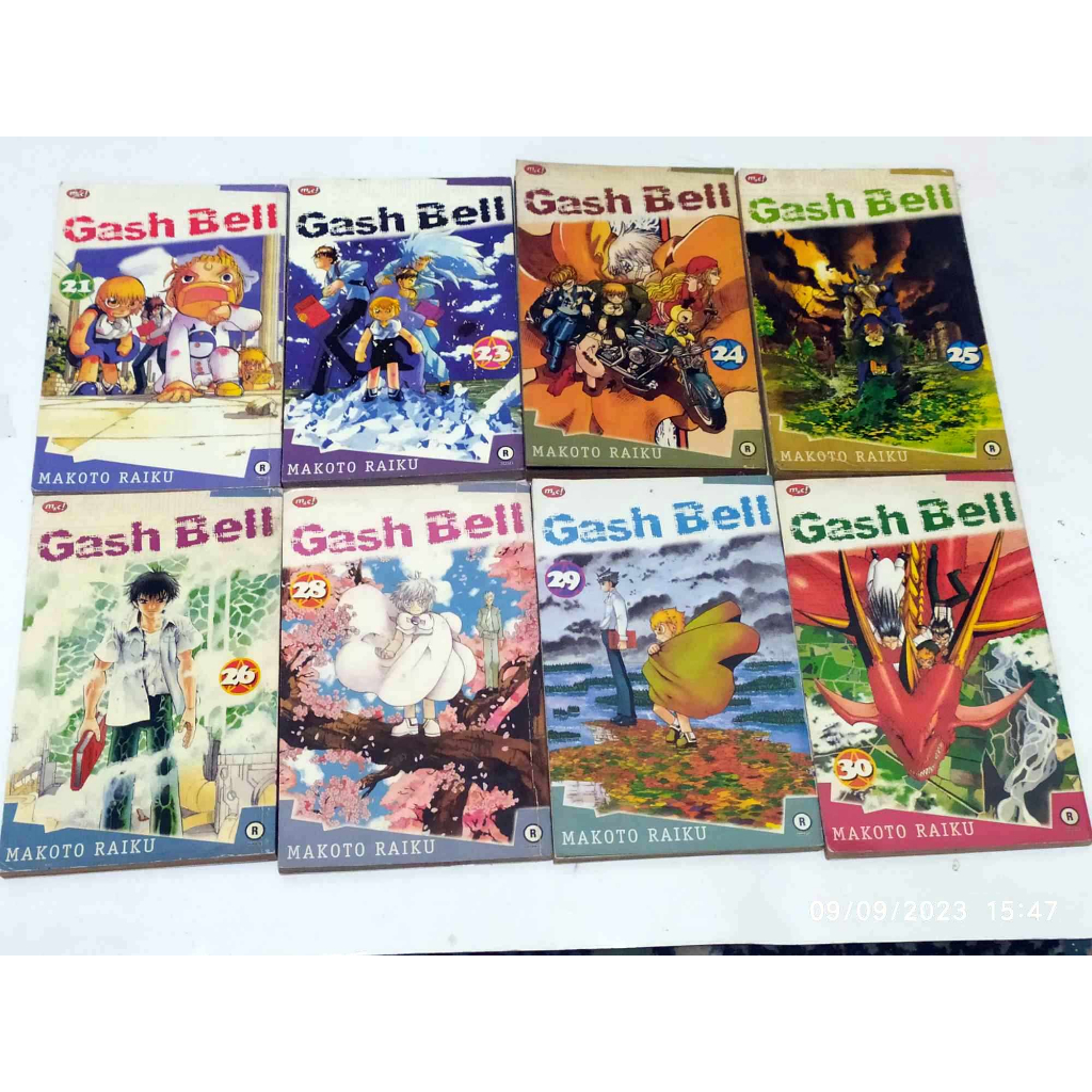 Gash Bell manga satuan
