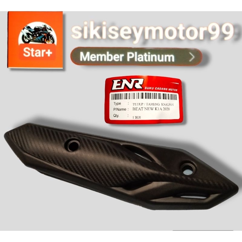 TAMENG KNALPOT BEAT DELUXE, BEAT FI 2020