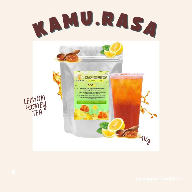 

BUBUK POWDER LEMON TEA 1kg