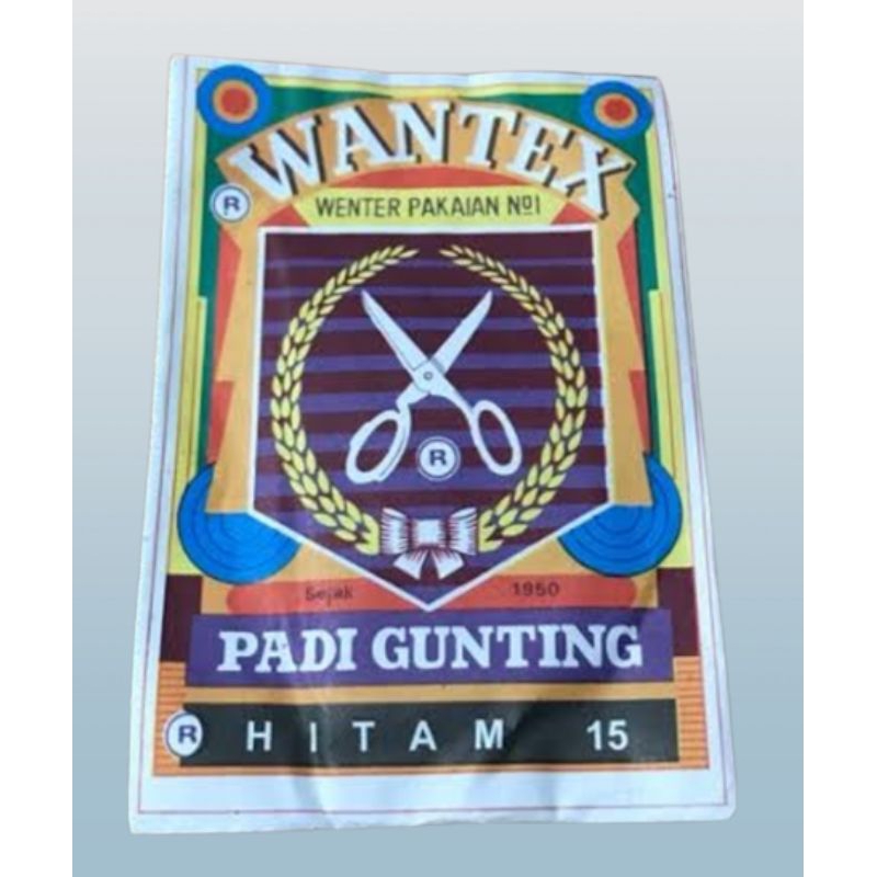 WANTEX PEWARNA PAKAIAN/WANTEX PADI GUNTING