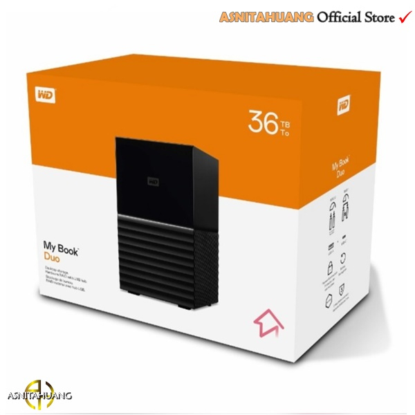 WD My Book Duo 36TB