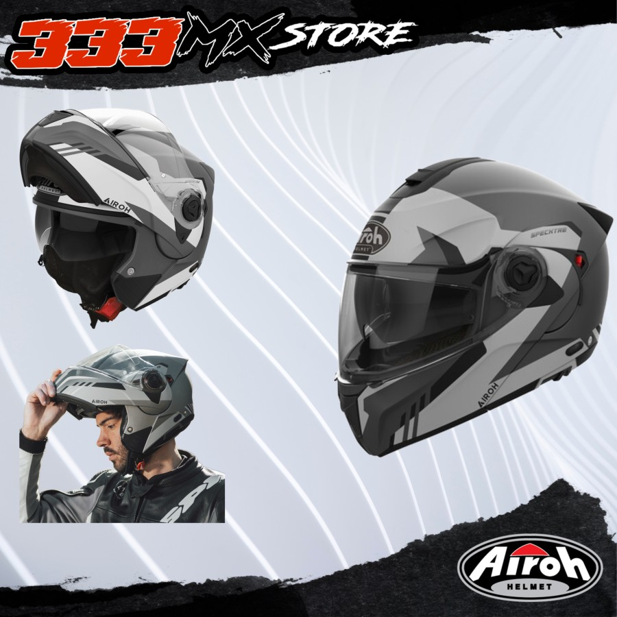 Helm AIROH Specktre Clever Anthracite Matt Helmet AIROH Specktre Ori