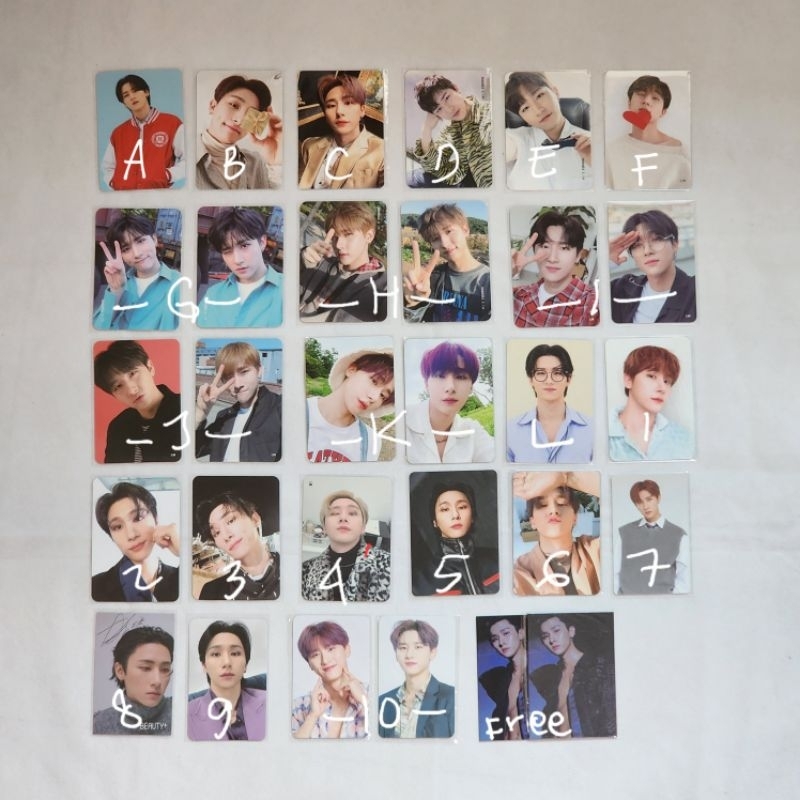 changkyun i.m monsta x photocard pc