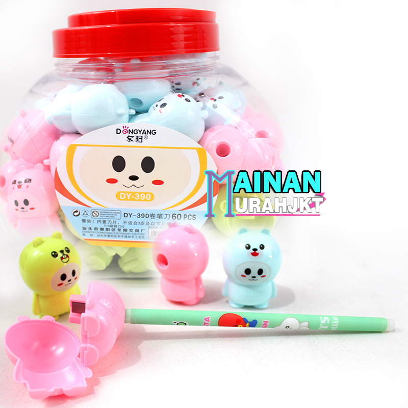 

MAINANKEI ATK ALAT RAUTAN MINI DONGYANG KARTUN LUCU DY-390 ATK SERUTAN PENCIL SHARPENER BENTUK KARAKTER LUCU