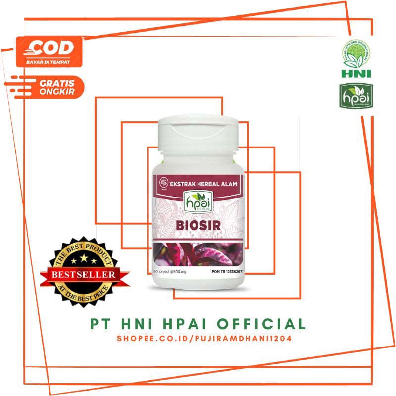 Obat wasir ambeyen Biosir HNI HPAI Original