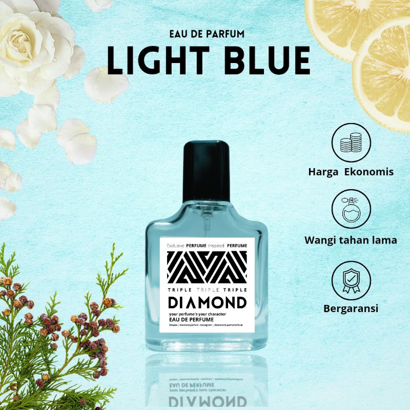 Diamond parfum DNG LIGHT BLUE parfum unisex