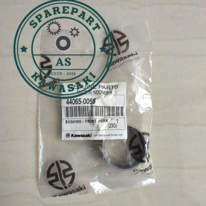 bushing kuningan ring tabung shock depan ninja 150 rr original