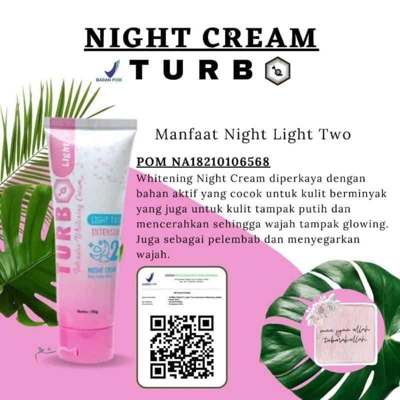 TURBO CREAM NO 2 BPOM