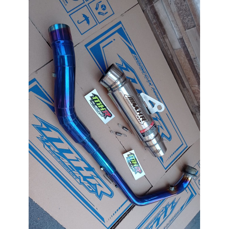 Knalpot MHR RACING VIXION R15 CBR FU SONIC CB TIGER BYSON MEGAPRO DLL