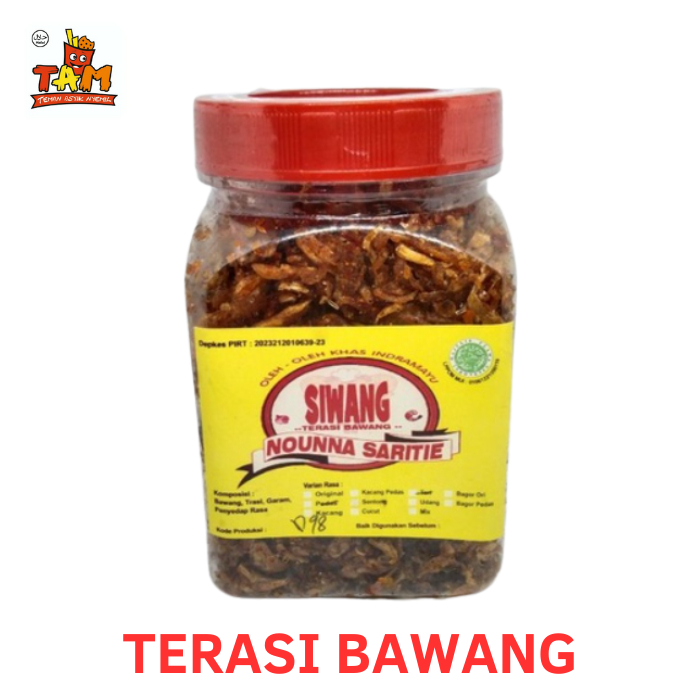 

Terasi Bawang SIWANG Nounna Saritie Asli Indramayu 170 Gram - Duo Bocil Snack