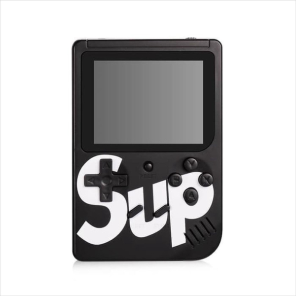 Dijual Gameboy Retro Mini Game Box Mainan Anak Portabel SUP 400in1 - Hitam Diskon