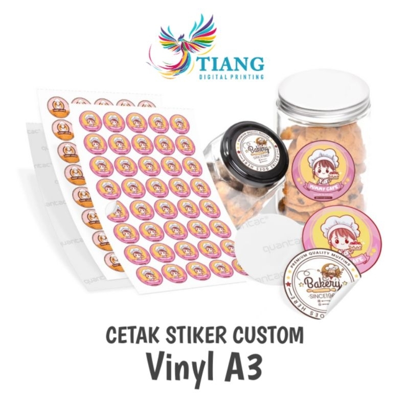 

CETAK STIKER CUSTOM VINYL TEBAL ANTI AIR MURAH TIDAK MUDAH SOBEK